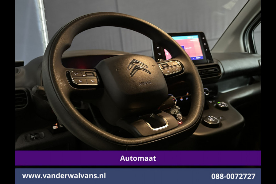 Citroën Berlingo 1.2 PureTech 130pk Automaat Benzine L1H1 Euro6 Airco | 3-Zits | Navigatie | Camera | Apple Carplay Android Auto, Cruisecontrol, Parkeersensoren