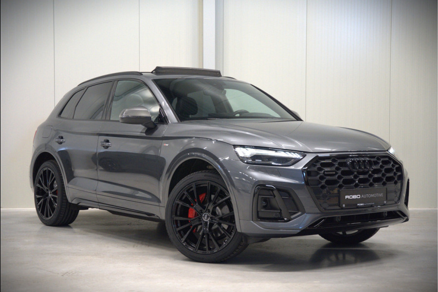 Audi Q5 50 TFSI e S edition S-Line | Panoramadak | Adaptive Cruise Control | Stoelverwarming | Ambiance Verlichting | Camera | Navigatie | Apple Carplay | Keyless | Trekhaak | SOH 92%