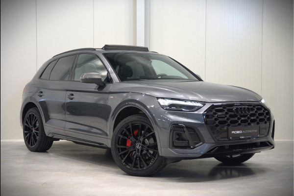 Audi Q5 50 TFSI e S edition S-Line | Panoramadak | Adaptive Cruise Control | Stoelverwarming | Ambiance Verlichting | Camera | Navigatie | Apple Carplay | Keyless | Trekhaak | SOH 92%