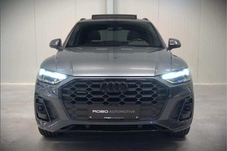 Audi Q5 50 TFSI e S edition S-Line | Panoramadak | Adaptive Cruise Control | Stoelverwarming | Ambiance Verlichting | Camera | Navigatie | Apple Carplay | Keyless | Trekhaak | SOH 92%