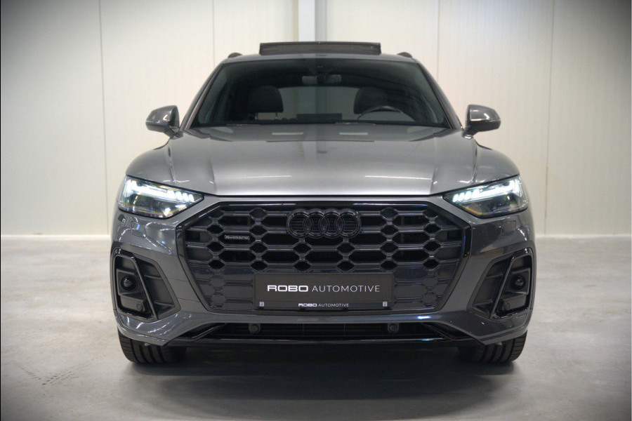 Audi Q5 50 TFSI e S edition S-Line | Panoramadak | Adaptive Cruise Control | Stoelverwarming | Ambiance Verlichting | Camera | Navigatie | Apple Carplay | Keyless | Trekhaak | SOH 92%