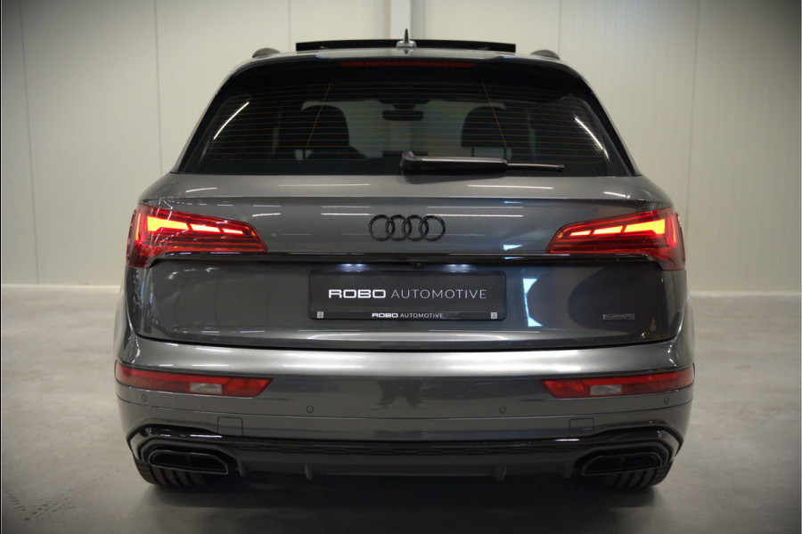 Audi Q5 50 TFSI e S edition S-Line | Panoramadak | Adaptive Cruise Control | Stoelverwarming | Ambiance Verlichting | Camera | Navigatie | Apple Carplay | Keyless | Trekhaak | SOH 92%