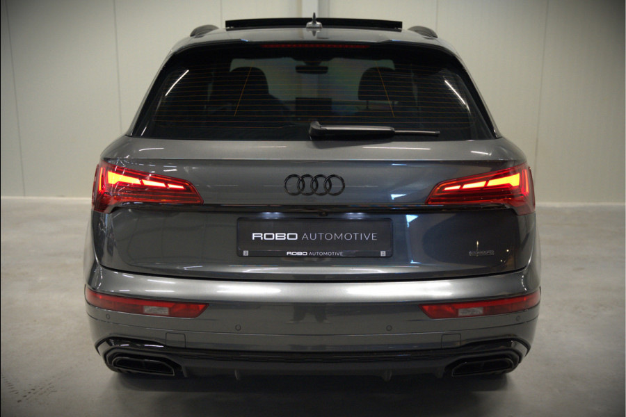 Audi Q5 50 TFSI e S edition S-Line | Panoramadak | Adaptive Cruise Control | Stoelverwarming | Ambiance Verlichting | Camera | Navigatie | Apple Carplay | Keyless | Trekhaak | SOH 92%