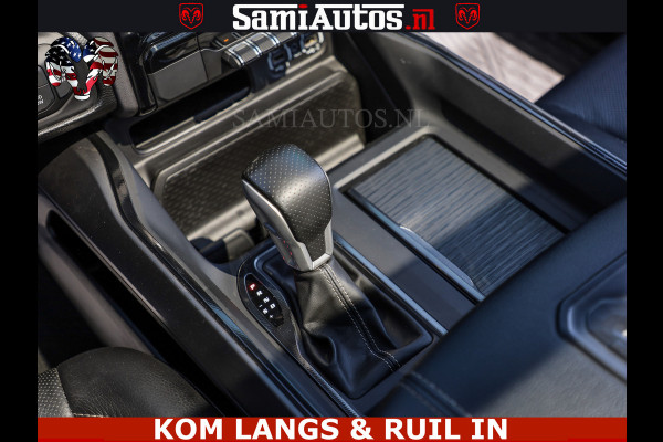 Dodge Ram GT TRX PACK | 5.7 V8 HEMI | FLAME RED | HULK PACK | LUCHTVERING | MEGA DIK | DC | DUBBLE CABINE | 5 PERSOONS | CREW CAB | GRIJS KENTEKEN | TRAIN HORN | EERSTE EIGENAAR | ORIGINEEL NEDERLANDSE AUTO | WIDE BODY | De specialist in Amerikaanse pick‑ups in Nederland en Europa.