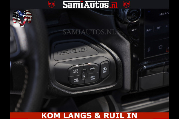 Dodge Ram GT TRX PACK | 5.7 V8 HEMI | FLAME RED | HULK PACK | LUCHTVERING | MEGA DIK | DC | DUBBLE CABINE | 5 PERSOONS | CREW CAB | GRIJS KENTEKEN | TRAIN HORN | EERSTE EIGENAAR | ORIGINEEL NEDERLANDSE AUTO | WIDE BODY | De specialist in Amerikaanse pick‑ups in Nederland en Europa.