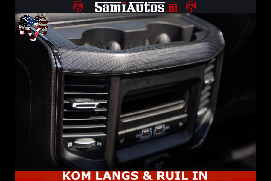 Dodge Ram GT TRX PACK | 5.7 V8 HEMI | FLAME RED | HULK PACK | LUCHTVERING | MEGA DIK | DC | DUBBLE CABINE | 5 PERSOONS | CREW CAB | GRIJS KENTEKEN | TRAIN HORN | EERSTE EIGENAAR | ORIGINEEL NEDERLANDSE AUTO | WIDE BODY | De specialist in Amerikaanse pick‑ups in Nederland en Europa.