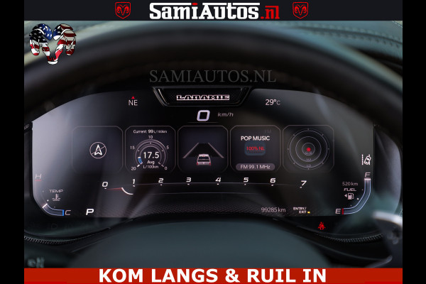 Dodge Ram GT TRX PACK | 5.7 V8 HEMI | FLAME RED | HULK PACK | LUCHTVERING | MEGA DIK | DC | DUBBLE CABINE | 5 PERSOONS | CREW CAB | GRIJS KENTEKEN | TRAIN HORN | EERSTE EIGENAAR | ORIGINEEL NEDERLANDSE AUTO | WIDE BODY | De specialist in Amerikaanse pick‑ups in Nederland en Europa.