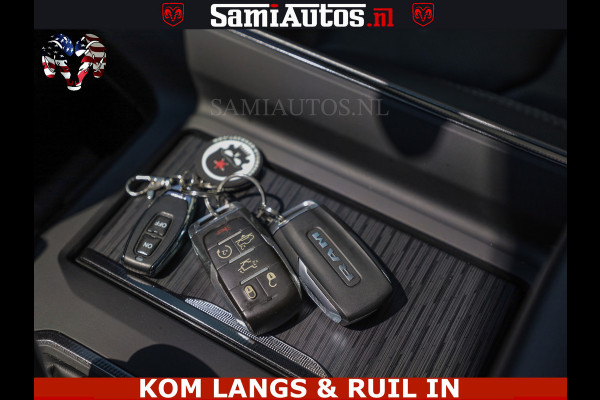 Dodge Ram GT TRX PACK | 5.7 V8 HEMI | FLAME RED | HULK PACK | LUCHTVERING | MEGA DIK | DC | DUBBLE CABINE | 5 PERSOONS | CREW CAB | GRIJS KENTEKEN | TRAIN HORN | EERSTE EIGENAAR | ORIGINEEL NEDERLANDSE AUTO | WIDE BODY | De specialist in Amerikaanse pick‑ups in Nederland en Europa.