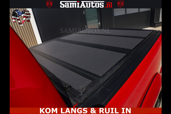 Dodge Ram GT TRX PACK | 5.7 V8 HEMI | FLAME RED | HULK PACK | LUCHTVERING | MEGA DIK | DC | DUBBLE CABINE | 5 PERSOONS | CREW CAB | GRIJS KENTEKEN | TRAIN HORN | EERSTE EIGENAAR | ORIGINEEL NEDERLANDSE AUTO | WIDE BODY | De specialist in Amerikaanse pick‑ups in Nederland en Europa.
