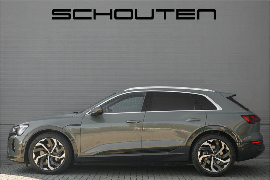 Audi Q8 e-tron 55 Quattro Advanced 115 kWh Pano ACC B&O SOH 92% 21"