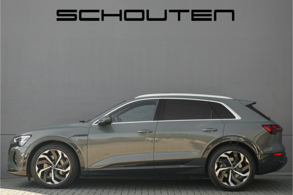 Audi Q8 e-tron 55 Quattro Advanced 115 kWh Pano ACC B&O SOH 92% 21"