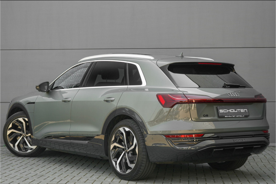 Audi Q8 e-tron 55 Quattro Advanced 115 kWh Pano ACC B&O SOH 92% 21"