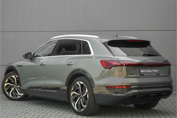 Audi Q8 e-tron 55 Quattro Advanced 115 kWh Pano ACC B&O SOH 92% 21"