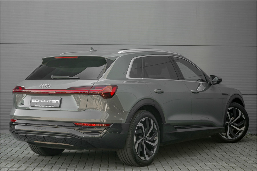 Audi Q8 e-tron 55 Quattro Advanced 115 kWh Pano ACC B&O SOH 92% 21"
