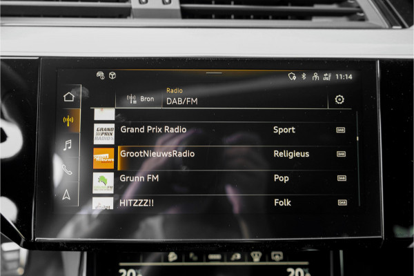 Audi Q8 e-tron 55 Quattro Advanced 115 kWh Pano ACC B&O SOH 92% 21"