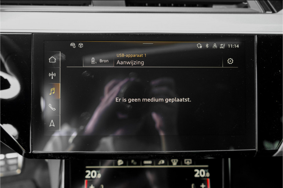 Audi Q8 e-tron 55 Quattro Advanced 115 kWh Pano ACC B&O SOH 92% 21"