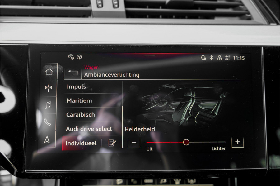 Audi Q8 e-tron 55 Quattro Advanced 115 kWh Pano ACC B&O SOH 92% 21"