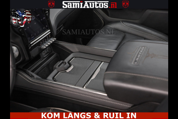 Dodge Ram LIMITED HULK | 5.7 V8 402PK HEMI | RAM VOL | HUD | LUCHTVERING | PANO | MWK KLEP | DC | 5 PERS | CREW CAB | DUBBELE CABINE | GRIJS KENTEKEN | MEEST COMFORTABELE BEDRIJFSAUTO | | De specialist in Amerikaanse pick‑ups in Nederland en Europa.