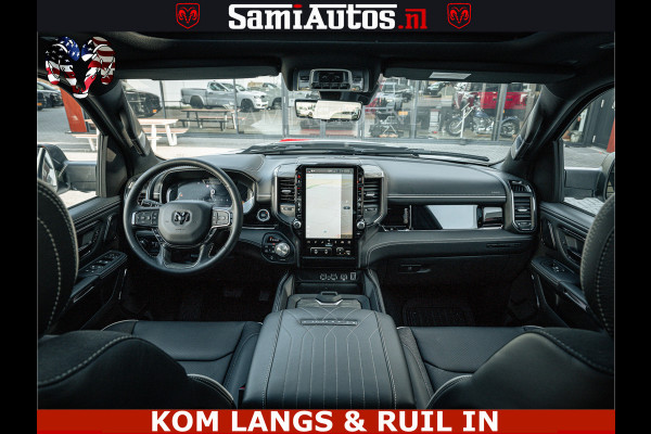 Dodge Ram LIMITED H.O 540PK 706Nm | Massage + Full Option | De Meest Luxe en Volle Pick-Up in zijn Klasse | Comfortabele Dubbele Cabine met Royale 5 Zitplaatsen | BPM vrij | Nu Leverbaar uit Voorraad | Voorraad Nr 2336 - 7700 | De specialist in Amerikaanse pick‑ups in Nederland en Europa.
