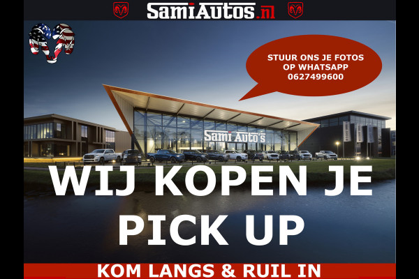 Dodge Ram LIMITED H.O 540PK 706Nm | Massage + Full Option | De Meest Luxe en Volle Pick-Up in zijn Klasse | Comfortabele Dubbele Cabine met Royale 5 Zitplaatsen | BPM vrij | Nu Leverbaar uit Voorraad | Voorraad Nr 2336 - 7700 | De specialist in Amerikaanse pick‑ups in Nederland en Europa.