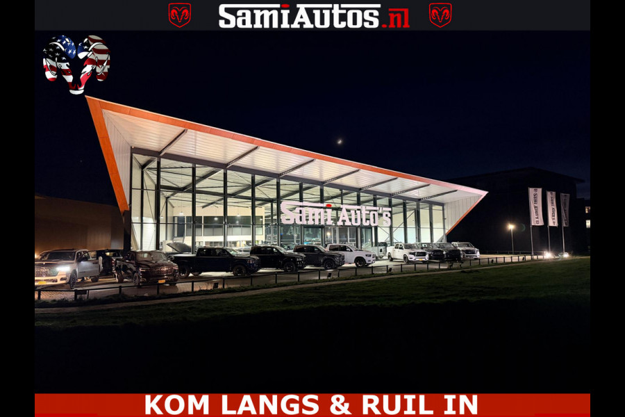 Dodge Ram LIMITED H.O 540PK 706Nm | Massage + Full Option | De Meest Luxe en Volle Pick-Up in zijn Klasse | Comfortabele Dubbele Cabine met Royale 5 Zitplaatsen | BPM vrij | Nu Leverbaar uit Voorraad | Voorraad Nr 2336 - 7700 | De specialist in Amerikaanse pick‑ups in Nederland en Europa.