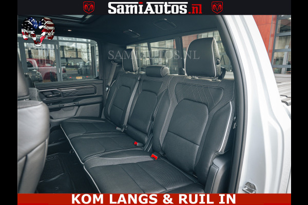 Dodge Ram LIMITED H.O 540PK 706Nm | Massage + Full Option | De Meest Luxe en Volle Pick-Up in zijn Klasse | Comfortabele Dubbele Cabine met Royale 5 Zitplaatsen | BPM vrij | Nu Leverbaar uit Voorraad | Voorraad Nr 2336 - 7700 | De specialist in Amerikaanse pick‑ups in Nederland en Europa.