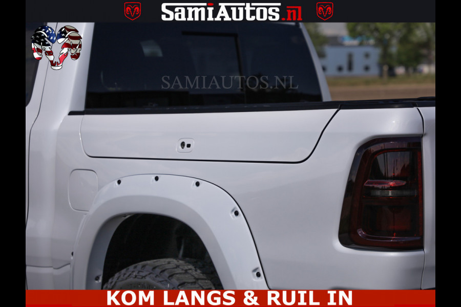 Dodge Ram LIMITED H.O 540PK 706Nm | Massage + Full Option | De Meest Luxe en Volle Pick-Up in zijn Klasse | Comfortabele Dubbele Cabine met Royale 5 Zitplaatsen | BPM vrij | Nu Leverbaar uit Voorraad | Voorraad Nr 2336 - 7700 | De specialist in Amerikaanse pick‑ups in Nederland en Europa.
