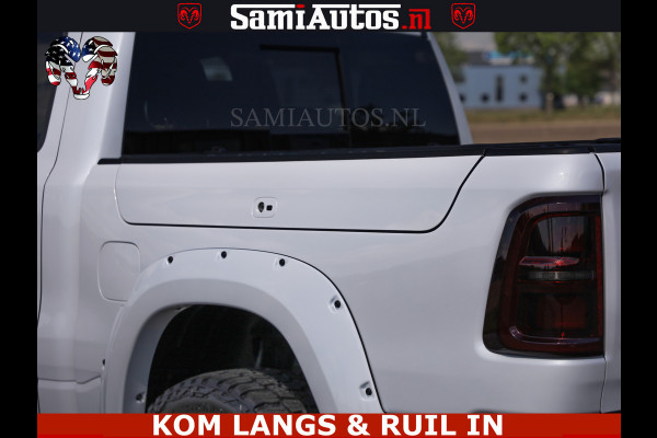 Dodge Ram LIMITED H.O 540PK 706Nm | Massage + Full Option | De Meest Luxe en Volle Pick-Up in zijn Klasse | Comfortabele Dubbele Cabine met Royale 5 Zitplaatsen | BPM vrij | Nu Leverbaar uit Voorraad | Voorraad Nr 2336 - 7700 | De specialist in Amerikaanse pick‑ups in Nederland en Europa.