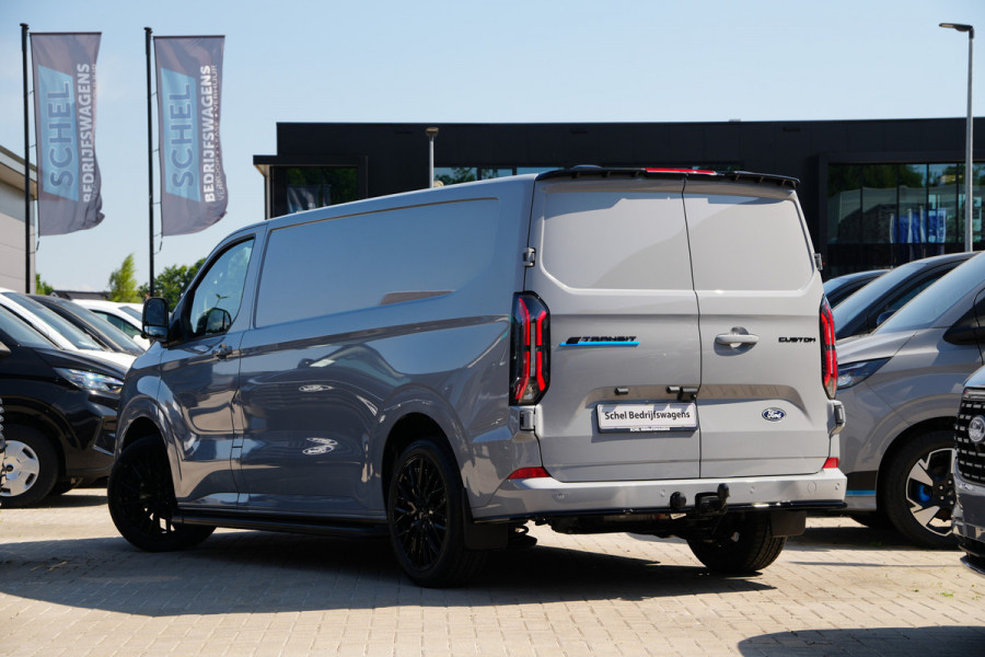 Ford E-Transit Custom 340 L2H1 Limited 71 kWh 218pk - Trekhaak - ACC - B&O - Navi - Stoel/Stuurverwarming - 360 Camera - Blindspot - Rijklaar