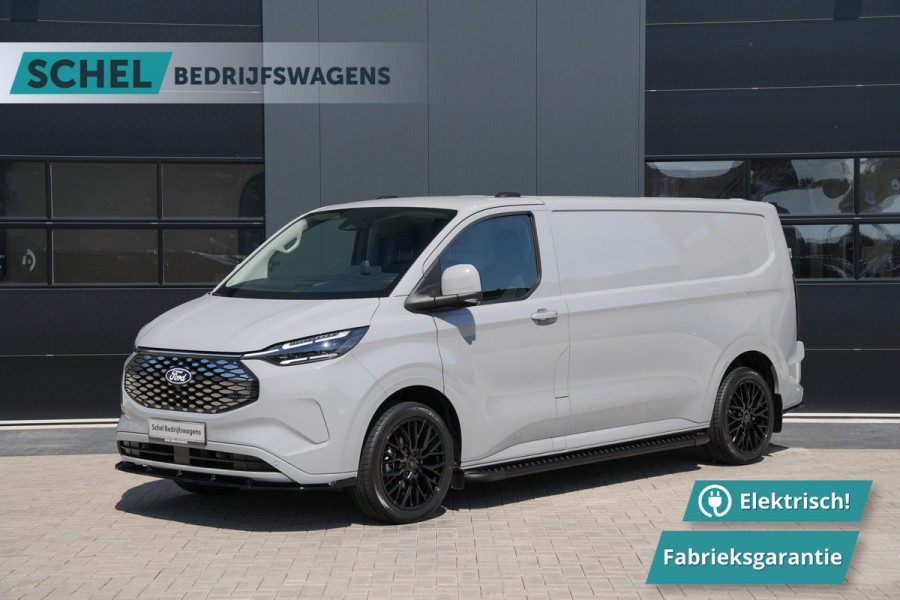Ford E-Transit Custom 340 L2H1 Limited 71 kWh 218pk - Trekhaak - ACC - B&O - Navi - Stoel/Stuurverwarming - 360 Camera - Blindspot - Rijklaar