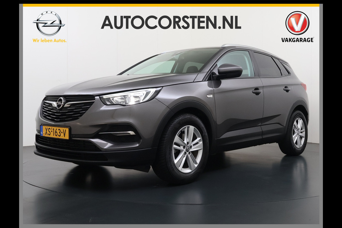 Opel Grandland X 131PK Turbo AGR-Comfort Stoelen Camera Navi Apple Carplay Android Auto Ecc Pdc Business + Lmv Privacy Glas Led Bluetooth Cruise Control Lane Assist Isofix Origineel Nederlandse Auto