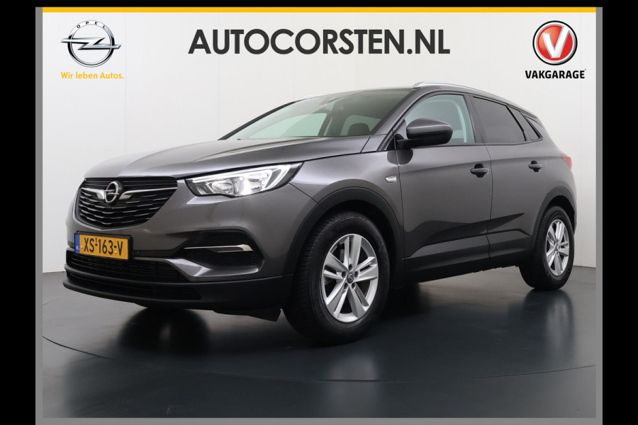 Opel Grandland X 131PK Turbo AGR-Comfort Stoelen Camera Navi Apple Carplay Android Auto Ecc Pdc Business + Lmv Privacy Glas Led Bluetooth Cruise Control Lane Assist Isofix Origineel Nederlandse Auto