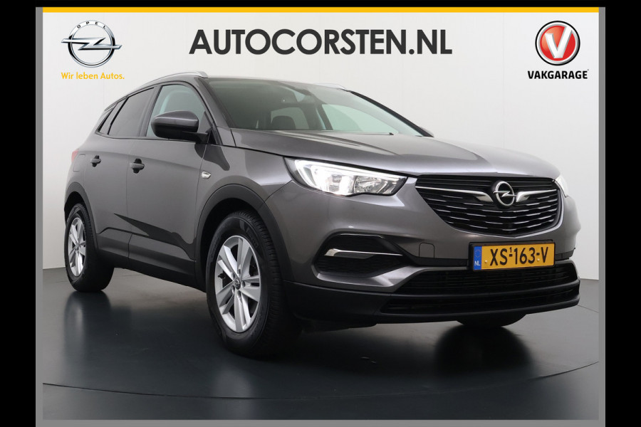 Opel Grandland X 131PK Turbo AGR-Comfort Stoelen Camera Navi Apple Carplay Android Auto Ecc Pdc Business + Lmv Privacy Glas Led Bluetooth Cruise Control Lane Assist Isofix Origineel Nederlandse Auto