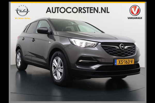 Opel Grandland X 131PK Turbo AGR-Comfort Stoelen Camera Navi Apple Carplay Android Auto Ecc Pdc Business + Lmv Privacy Glas Led Bluetooth Cruise Control Lane Assist Isofix Origineel Nederlandse Auto