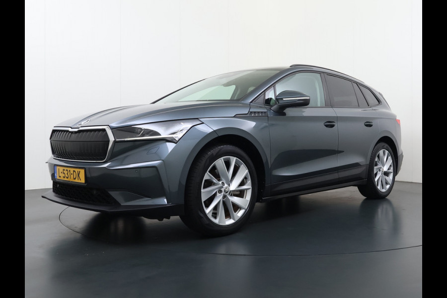 Škoda ENYAQ iV 60 First Edition SOH 92% Adap.Cruise Camera Elek.Stoel+Memory Stoel+Stuurverwarming 3-Zone Ecc Apple Carplay Android Auto Pdc P-Assist Privacy Glas Lmv Led-Matrix Isofix Keyless advanced Bleutooth Rijstrooksensor 1e Eigenaar Dealeronderhouden Origineel Nederlandse Auto