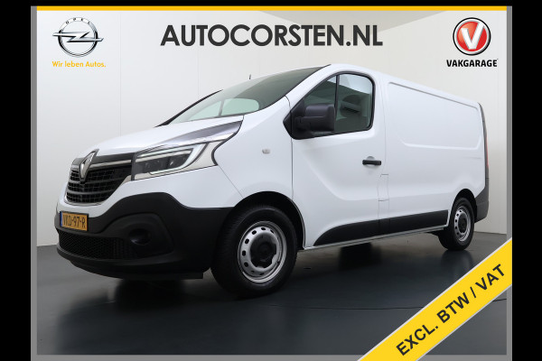 Renault Trafic 2.0dCi 120PK T29 L1H1 Trekhaak Airco Navi Euro 6 Cruise Control Bluetooth Pdc Betonplex Vloer Wandbetimmering Schuifdeur 2.000KG Trekgewicht 1e Eigenaar Origineel Nederlandse Auto