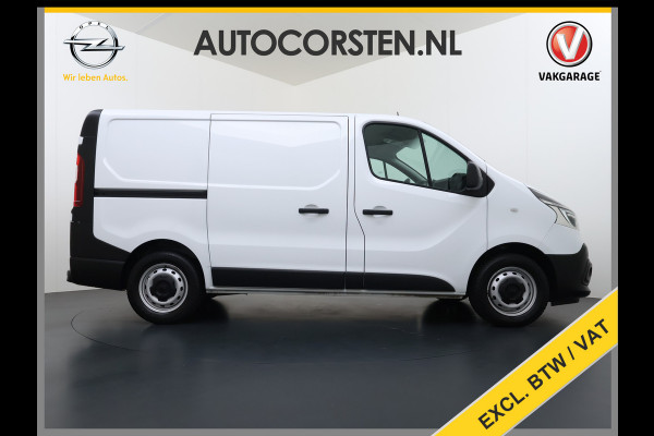 Renault Trafic 2.0dCi 120PK T29 L1H1 Trekhaak Airco Navi Euro 6 Cruise Control Bluetooth Pdc Betonplex Vloer Wandbetimmering Schuifdeur 2.000KG Trekgewicht 1e Eigenaar Origineel Nederlandse Auto
