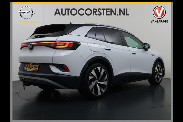 Volkswagen ID.4 1st 82kWh SOH 90% Trekhaak Warmtepomp Adap.Cruise Camera Stuur+Stoelverwarming Navi Ecc Apple Carplay Android Auto Privacy Glas Lmv Led Isofix Voorruitverwarming 1.000KG Trekgewicht