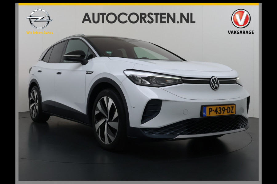 Volkswagen ID.4 1st 82kWh SOH 90% Trekhaak Warmtepomp Adap.Cruise Camera Stuur+Stoelverwarming Navi Ecc Apple Carplay Android Auto Privacy Glas Lmv Led Isofix Voorruitverwarming 1.000KG Trekgewicht