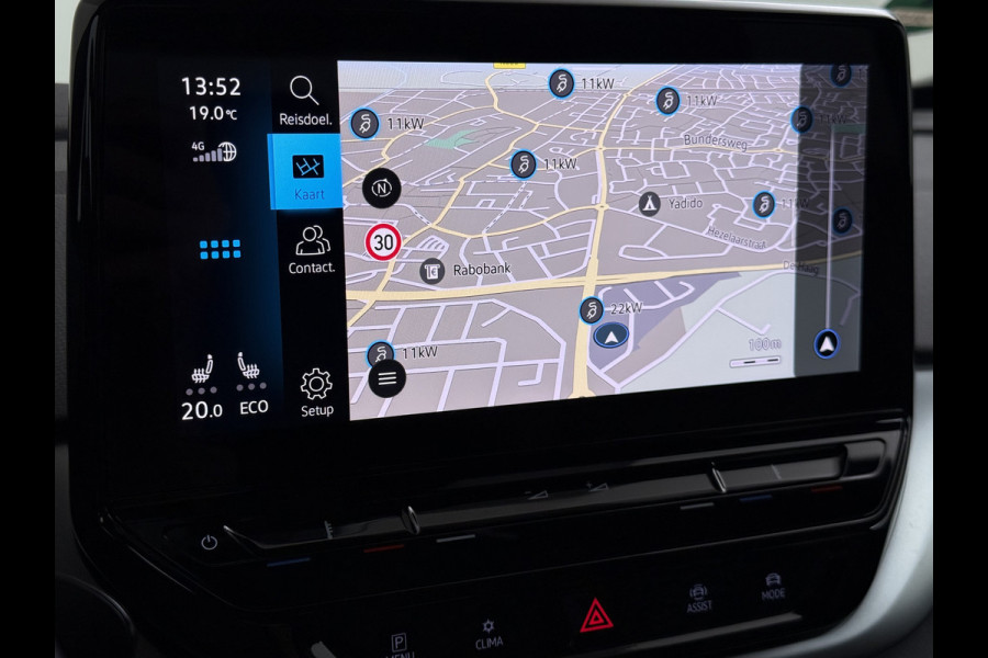 Volkswagen ID.4 1st 82kWh SOH 90% Trekhaak Warmtepomp Adap.Cruise Camera Stuur+Stoelverwarming Navi Ecc Apple Carplay Android Auto Privacy Glas Lmv Led Isofix Voorruitverwarming 1.000KG Trekgewicht