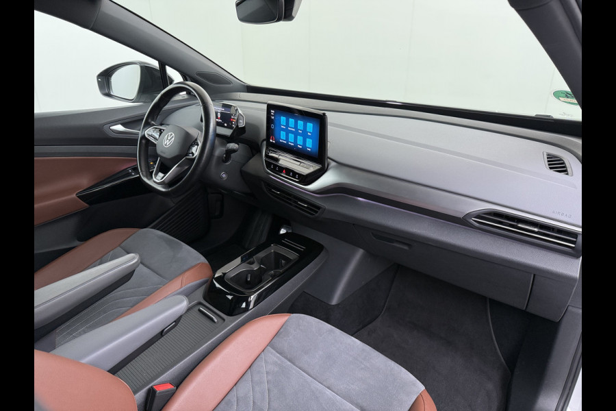 Volkswagen ID.4 1st 82kWh SOH 90% Trekhaak Warmtepomp Adap.Cruise Camera Stuur+Stoelverwarming Navi Ecc Apple Carplay Android Auto Privacy Glas Lmv Led Isofix Voorruitverwarming 1.000KG Trekgewicht