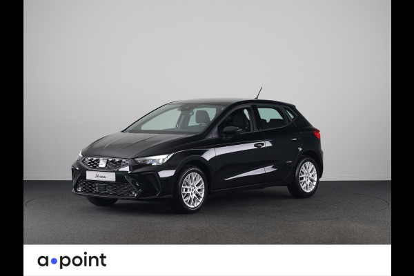 Seat Ibiza Style Plus 1.0 EcoTSI 95 PK | Midnight Black Metallic | Apple Carplay | Park Assist | Cruise Control