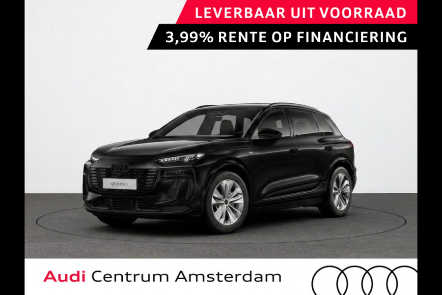 Audi Q6 e-tron S edition e-tron 83 Kwh 252 pk | Trekhaak, mechanisch draaibaar | Exterieurpakket zwart | Warmtewerend glas donker tint | Audi drive select |