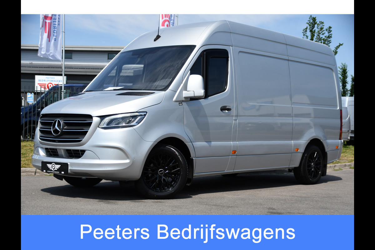 Mercedes-Benz Sprinter 316 2.2 CDI L2H2 PB Edition Cruise, 360 Camera, Carplay, LED, 10,5'' Mbux, Automaat, 164pk, Stoelverwarming, Standkachel, Trekhaak, Uniek!