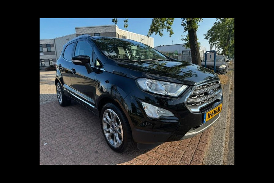 Ford EcoSport 1.0 EcoBoost Titanium X-Line Automaat 77.000km Airco/ECC,Camera,Navigatie Nieuwstaat