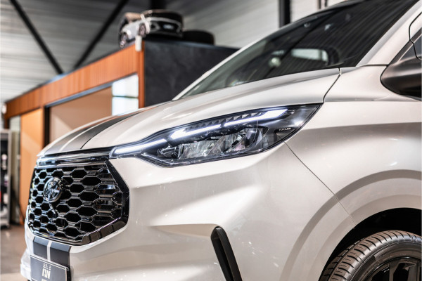Ford Transit Custom 300 2.0 TDCI L2H1 Limited DC | BPM VRIJ | Dubbel Cabine | Elec schuifdeuren | ACC | Blind Spot | 360 Camera | CarPlay | Navigatie | Stoelverwarming | 5-Zitter | BPM Vrij