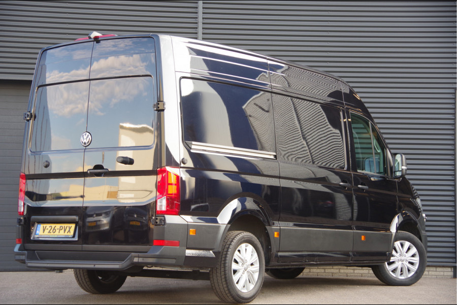 Volkswagen Crafter 35 2.0 TDI L3H3(L2H2) 3-ZITS, 177PK AUT. LED, ADAPT. CRUISE, STOELVERWARMING, STUURVERWARMING, VOORRUIT VERWARMING, STANDKACHEL,