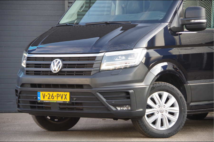 Volkswagen Crafter 35 2.0 TDI L3H3(L2H2) 3-ZITS, 177PK AUT. LED, ADAPT. CRUISE, STOELVERWARMING, STUURVERWARMING, VOORRUIT VERWARMING, STANDKACHEL,