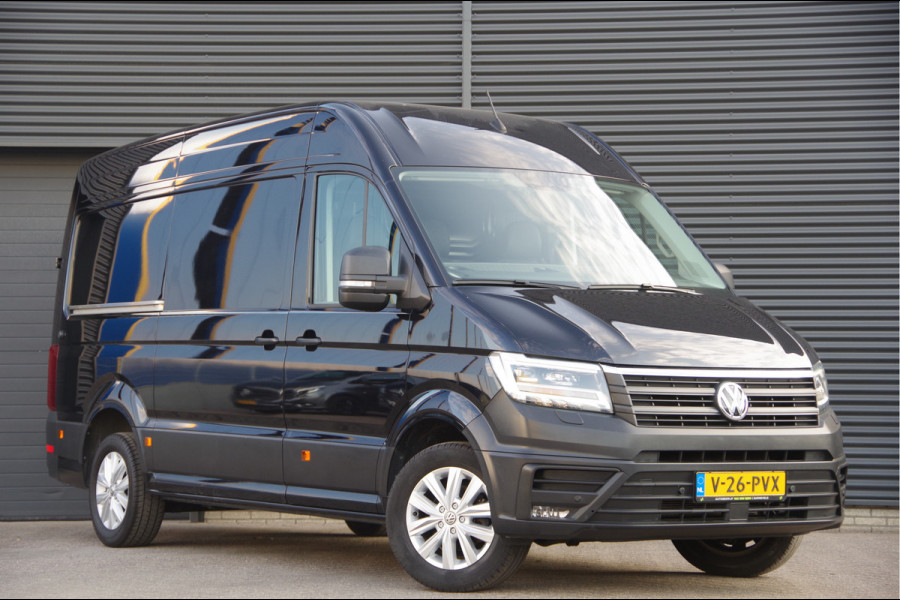 Volkswagen Crafter 35 2.0 TDI L3H3(L2H2) 3-ZITS, 177PK AUT. LED, ADAPT. CRUISE, STOELVERWARMING, STUURVERWARMING, VOORRUIT VERWARMING, STANDKACHEL,