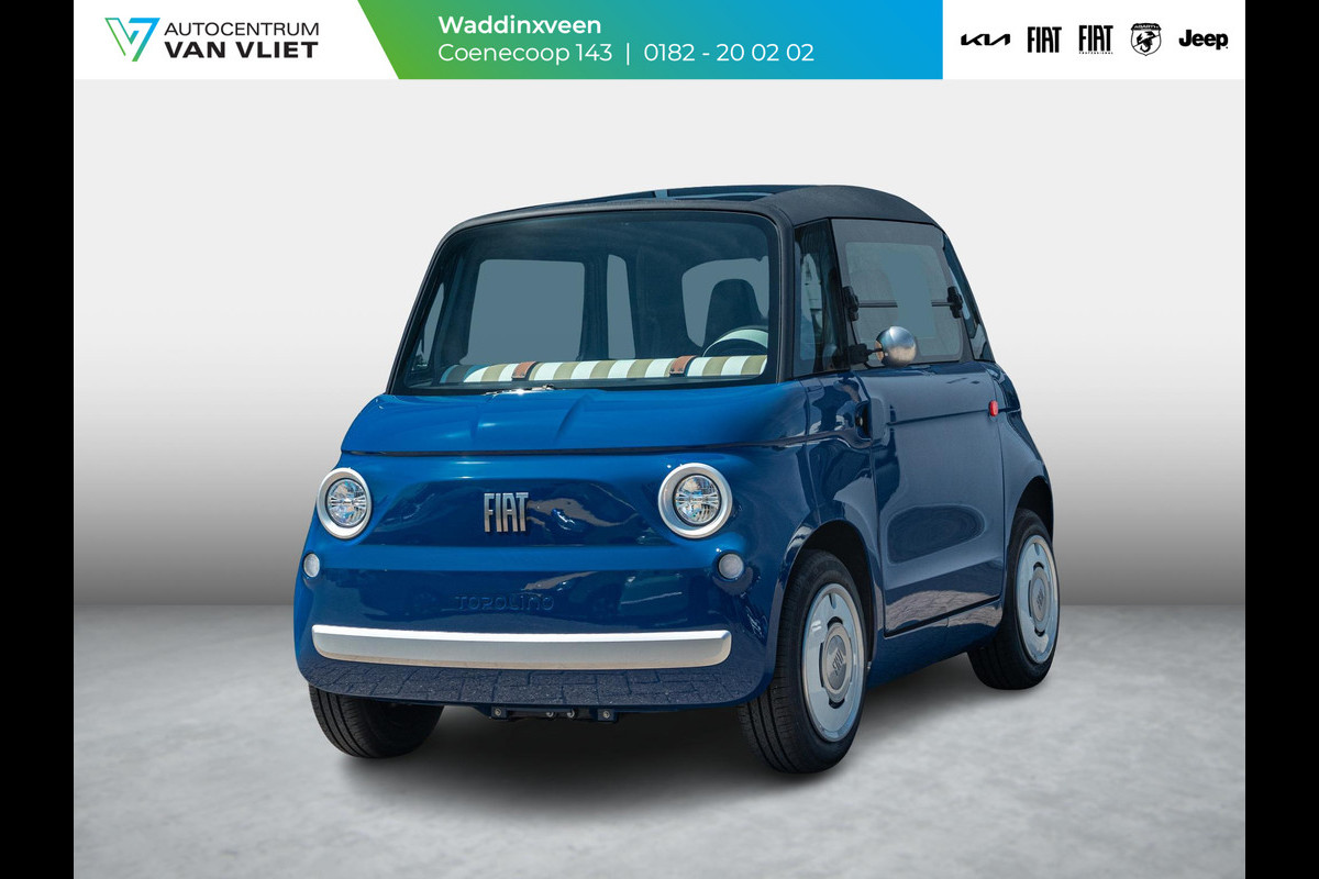 Fiat TOPOLINO Speciale | Uniek | Sapphire Blue | Leder LT Stone Beige